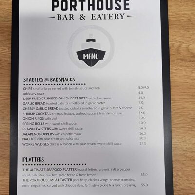 Quiz Nights – Porthouse Bar & Eatery