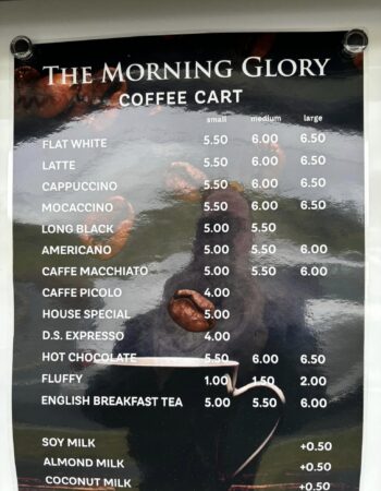 The Morning Glory Coffee Cart